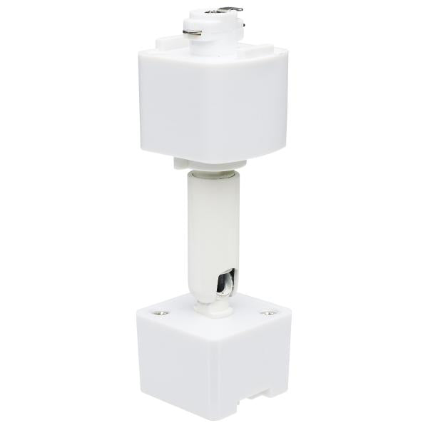 Sloped Ceiling Track Adapter - White Finish