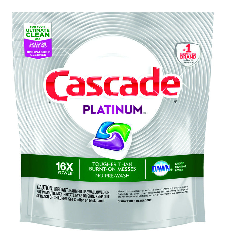 Cascade Platinum Plus Dishwasher Pods, Fresh Scent, 7 ct