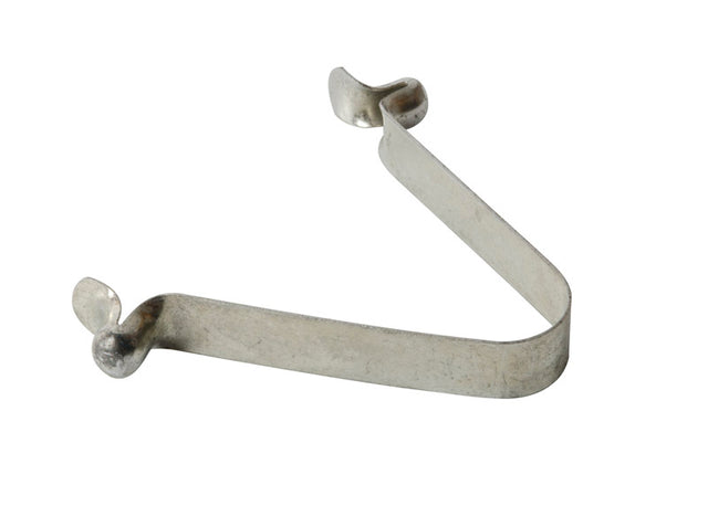 Metal Tech Steel Silver Scaffolding Spring Clip 1 pk