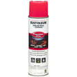 Rust-Oleum Industrial Choice Fluorescent Pink Field Marking Paint 17 oz