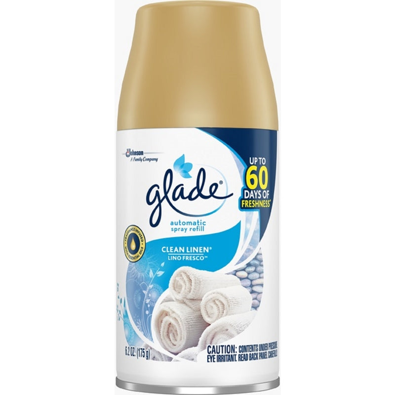 Glade Air Freshener Refill Clean Linen 6.2 oz Aerosol