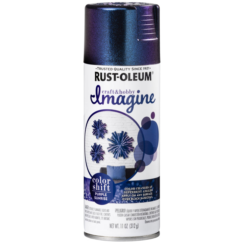 Rust-Oleum Imagine Gloss Purple Sunrise Spray Paint 11 oz