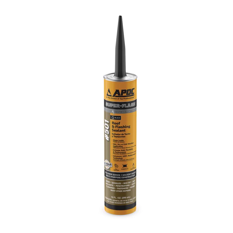 APOC Gloss Black Elastomeric Flashing Cement 10 oz