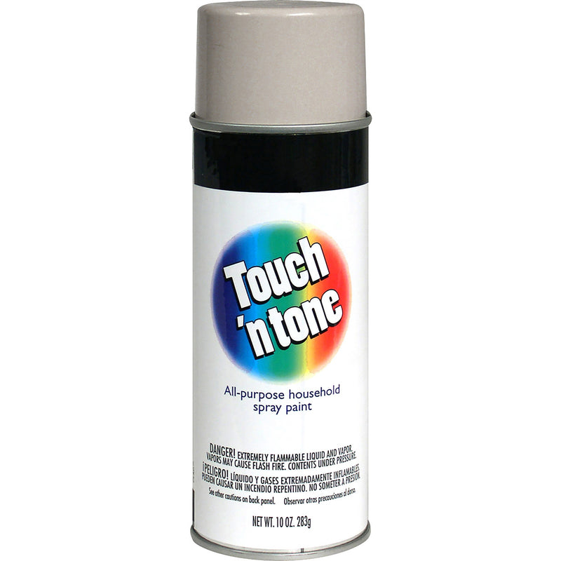 Touch N Tone Flat Aluminum Spray  Paint 10 oz