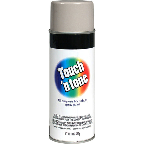 Touch N Tone Flat Aluminum Spray  Paint 10 oz