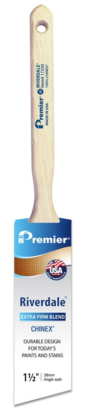 Premier Riverdale 1-1/2 in. Extra Stiff Angle Sash Paint Brush