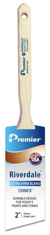 Premier Riverdale 2 in. Extra Stiff Angle Sash Paint Brush