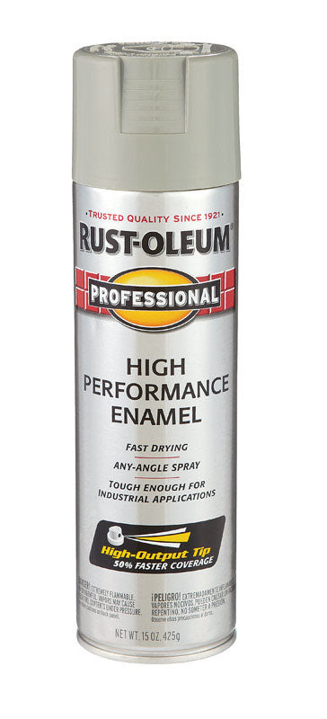 Rust-Oleum Professional Gloss Aluminium Spray Paint 15 oz