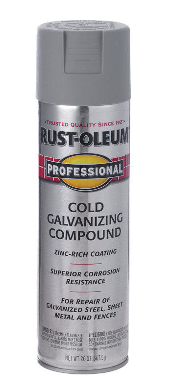 Rust-Oleum Stops Rust Cold Gray Galvanizing Compound Spray 20 oz