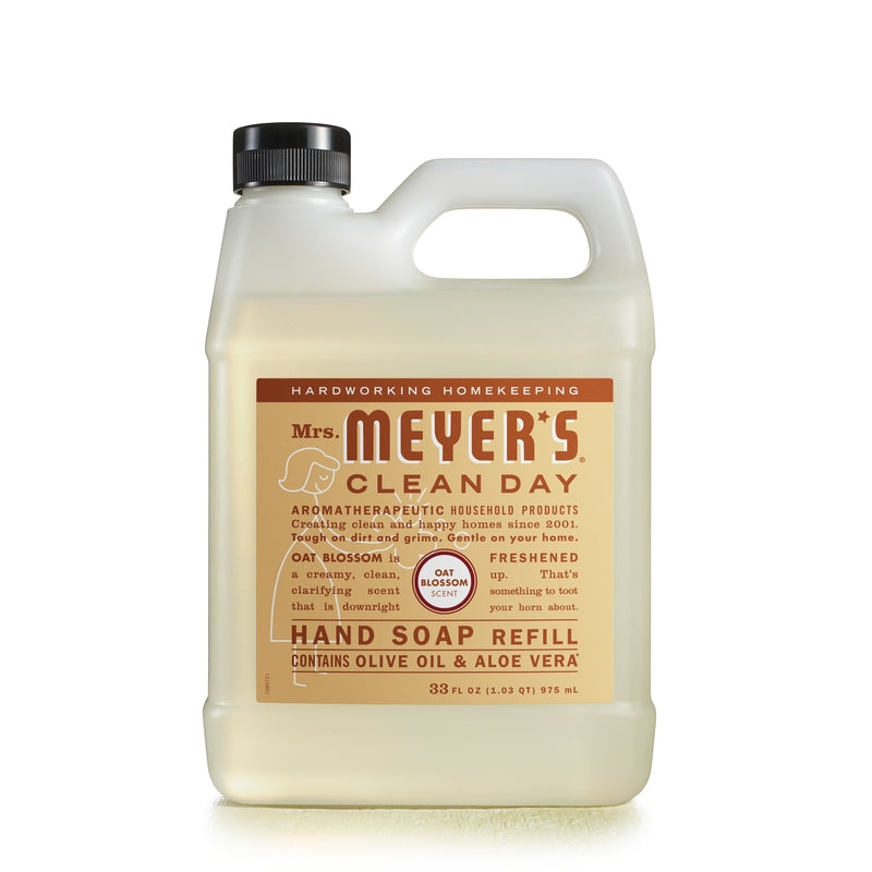 Mrs. Meyer's Clean Day Oat Blossom Scent Hand Soap Refill 33 oz