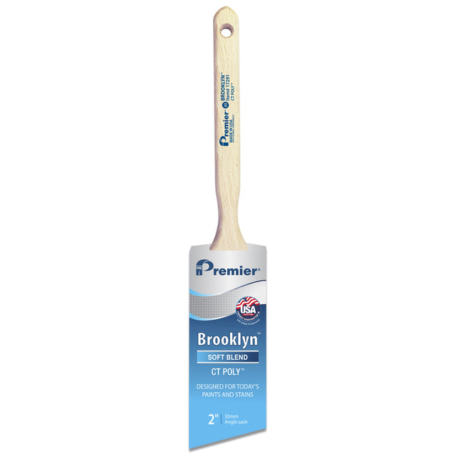 Premier Brooklyn 2 in. Soft Angle Paint Brush