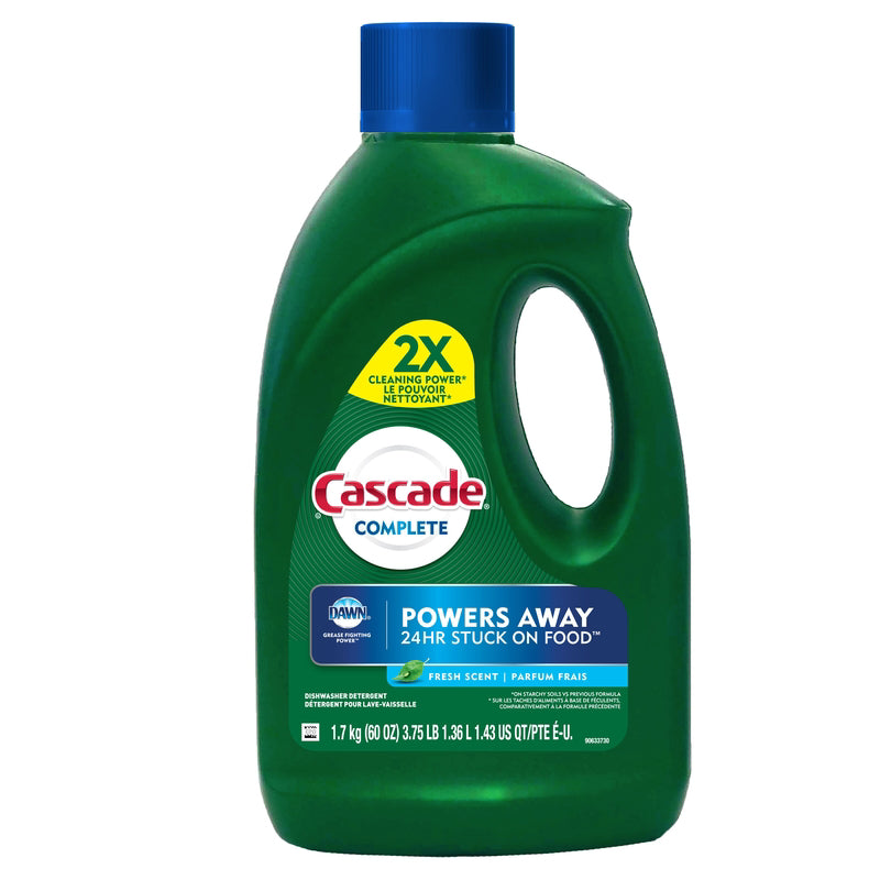 Cascade Complete Fresh Scent Gel Dishwasher Detergent