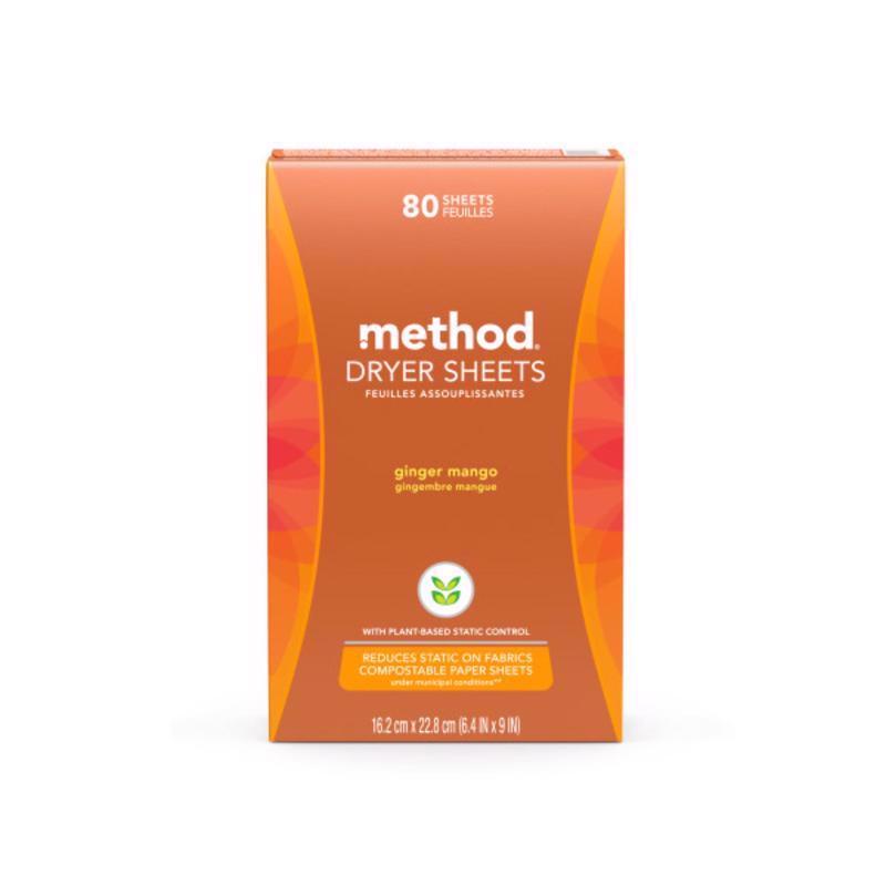 Method Dryer Sheet Mango 80pk