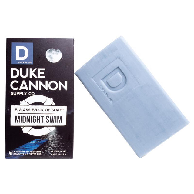 Duke Cannon Midnight Swim Scent Bar Soap 10 oz