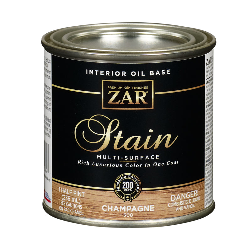 ZAR Semi-Transparent Champagne Oil-Based Polyurethane Wood Stain 0.5 pt