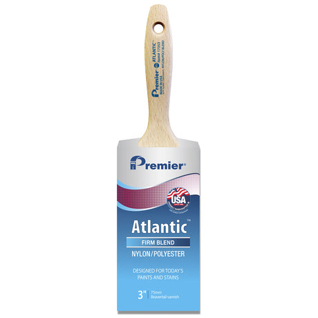 Premier Atlantic 3 in. Firm Chiseled Paint Brush