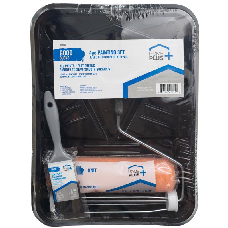 Home Plus Metal 11 in. W X 15 in. L Paint Tray Set