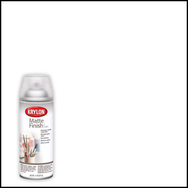 Krylon Matte Finish Clear Finish Spray Coating 11 oz