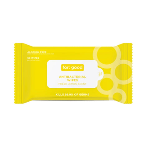 Full Circle For Good Fiber Blend Antibacterial Wipes 6 in. W X 8 in. L 50 pk