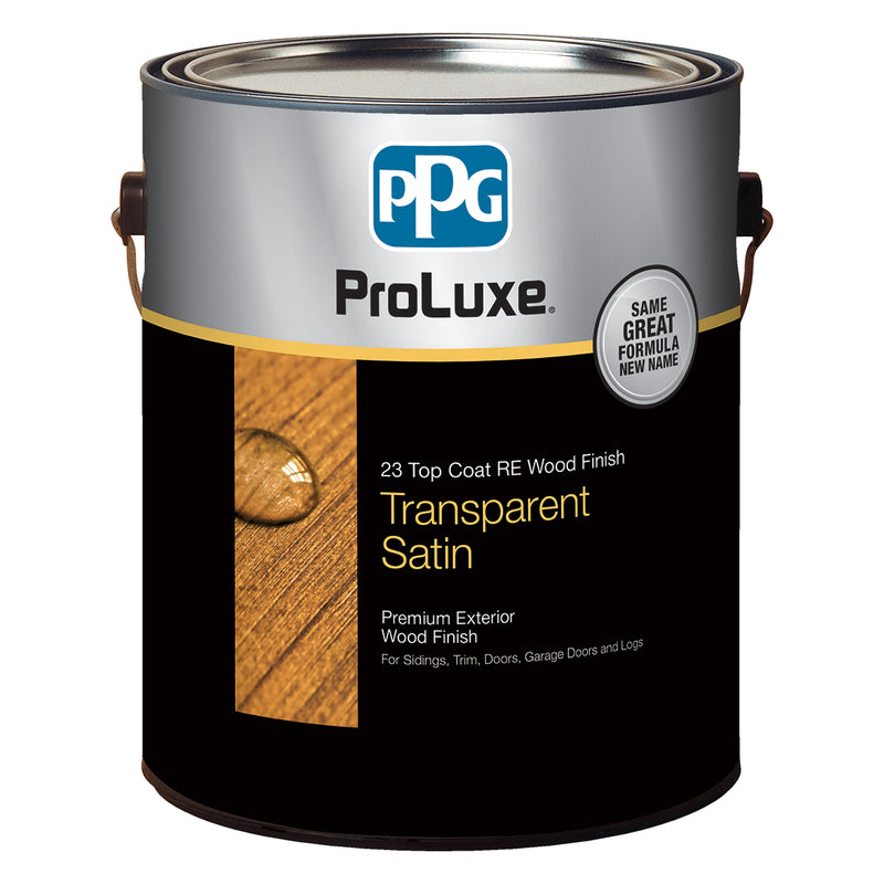 ProLuxe Transparent Satin Mahogany Alkyd Wood Finish 1 gal