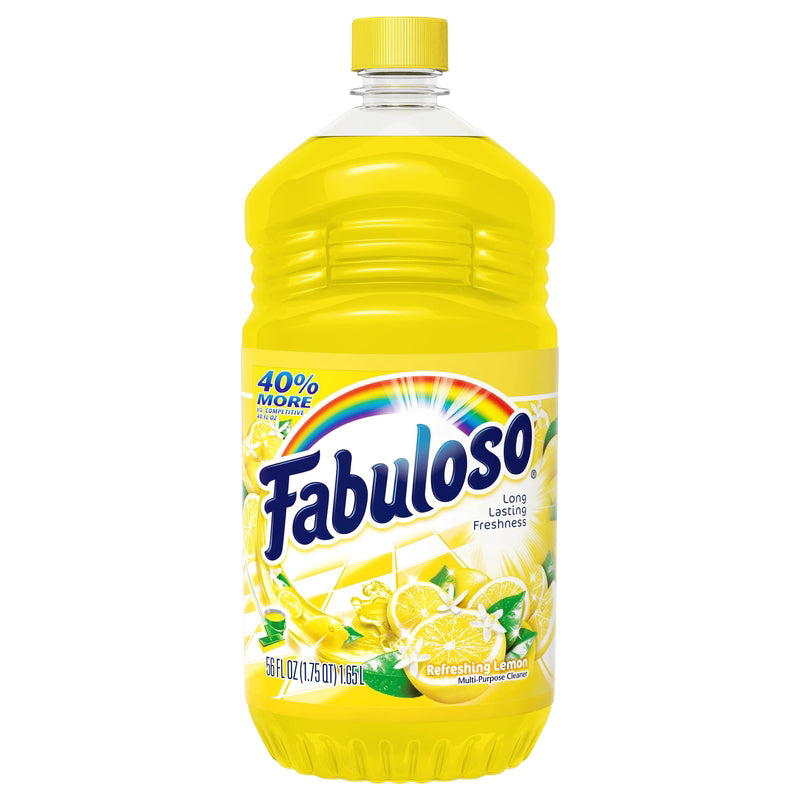 Fabuloso Lemon Scent All Purpose Cleaner Liquid 56 oz