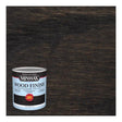 Minwax Wood Finish Semi-Transparent True Black Water-Based Acrylic Emulsion Wood Finish 1 qt