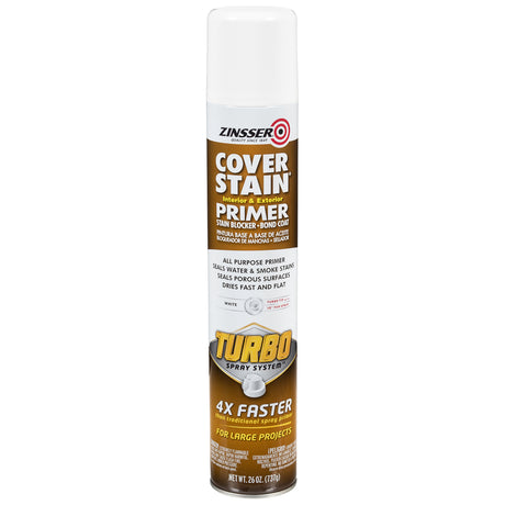 Zinsser CoverStain White Flat/Matte Primer 26 oz