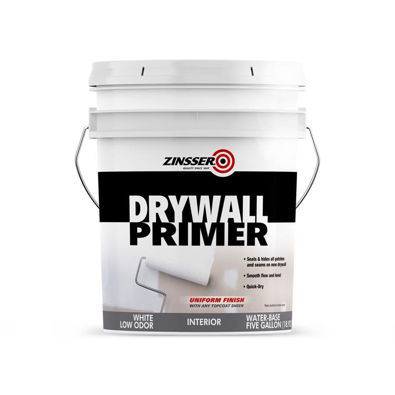 Zinsser White Flat/Matte Water-Based Primer 5 gal