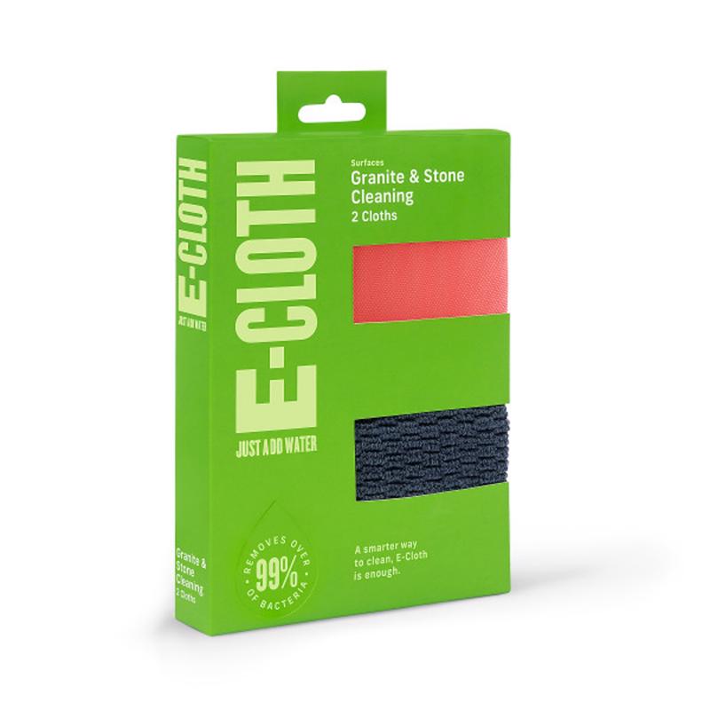 E-Cloth Granite and Stone Kit 2PK