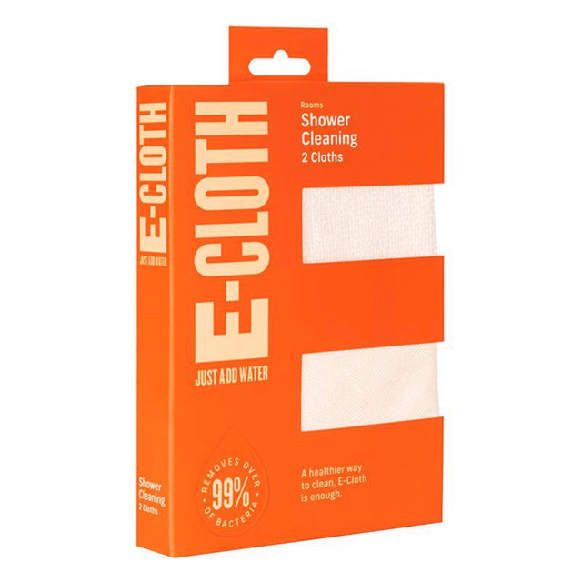 E-Cloth Shower Kit Microfiber Cleaning Cloth 2 pk