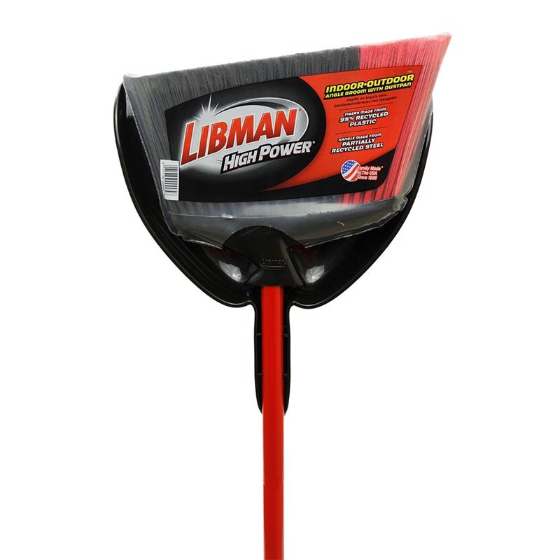 Libman High Power Broom with Dustpan