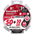 Diablo SandNet 5 in. Ceramic Blend Hook and Lock Sanding Disc 400 Grit Ultra Fine 50 pk