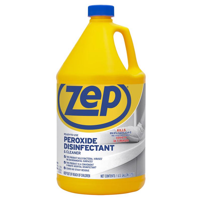 Zep No Scent Disinfectant Cleaner 1 gal 1 pk