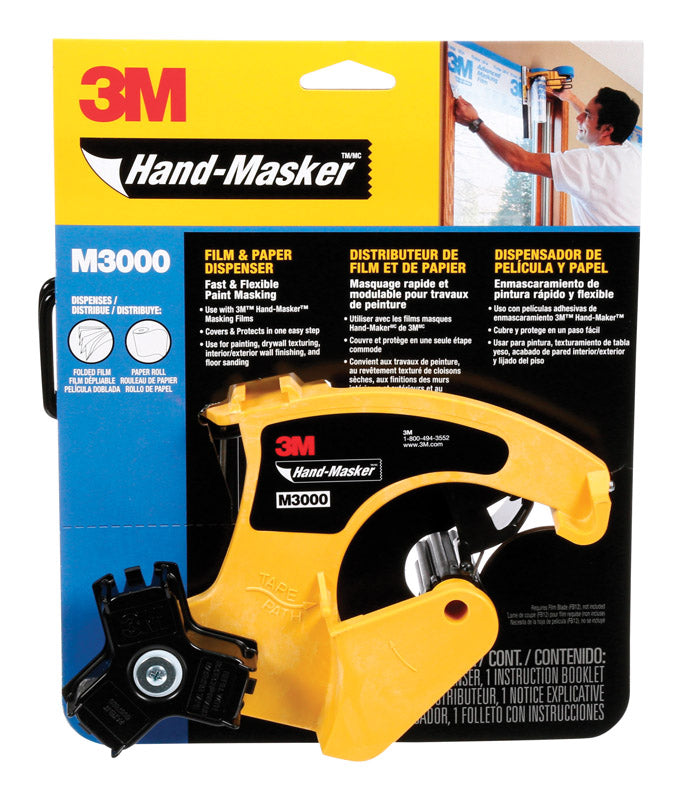 3M Hand-Masker 11.13 in. W Tape Dispenser 1 pk