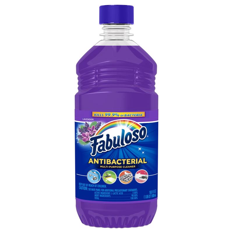 Fabuloso Lavender Scent Multi-Purpose Cleaner Liquid 16.9 oz