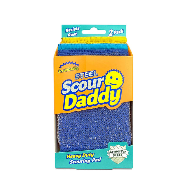 Scrub Daddy Scour Daddy Heavy Duty Scouring Pad For All Purpose 2 pk