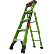 Little Giant King Kombo 5 ft. H Fiberglass Multi-Position Ladder Type IAA 375 lb. capacity