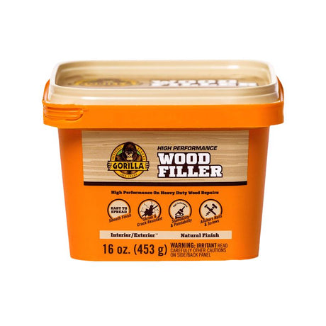 Gorilla Natural Wood Filler 16 oz