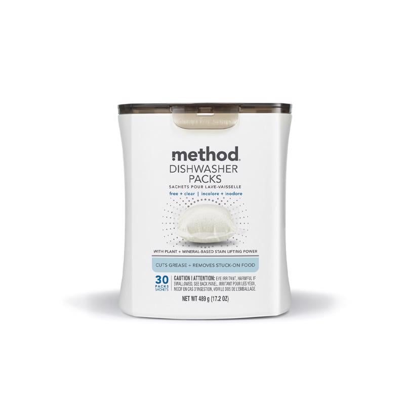 Method Dishwasher Detergent Pods Free & Clear