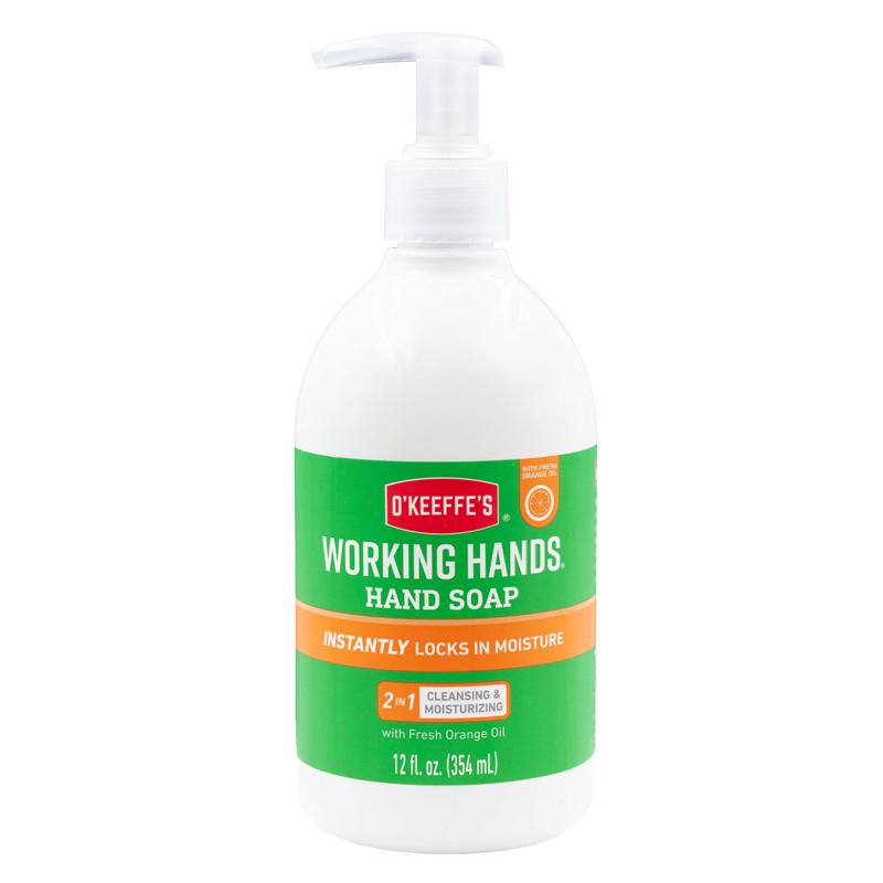 O'Keeffe's Working Hands Orange Scent Hand Soap 12 oz