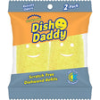 Scrub Daddy Dish Daddy Non-Scratch Dishwand Scrubber Refill For Multi-Purpose 2 pk