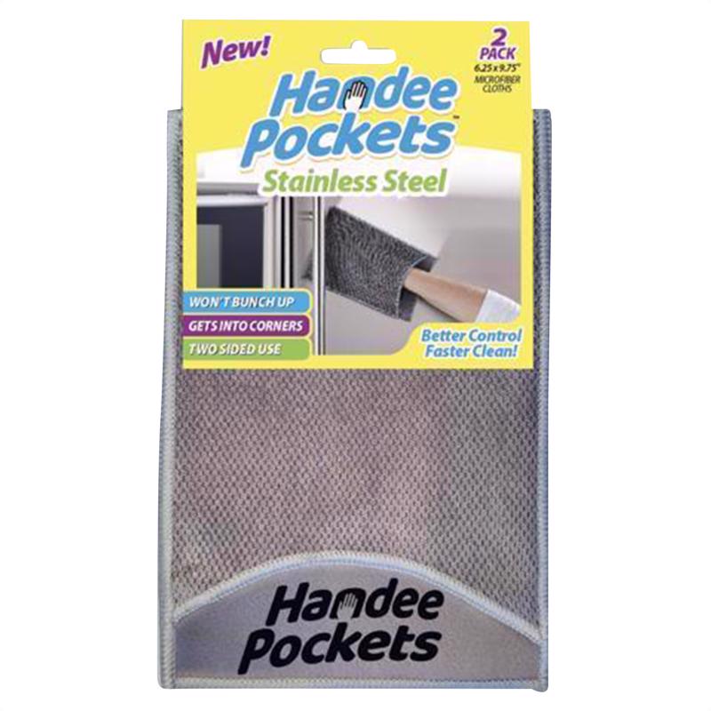 Handee Pockets Microfiber Cleaning Cloth
