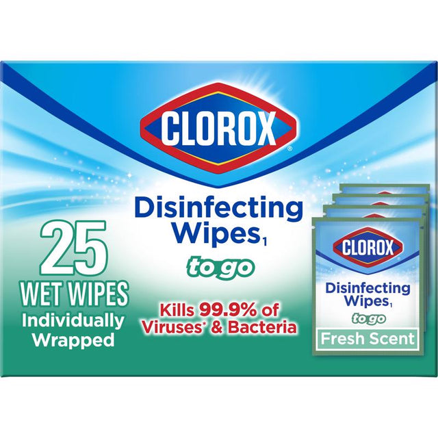 Clorox Disinfecting Wipes 6.1 oz 25 pk