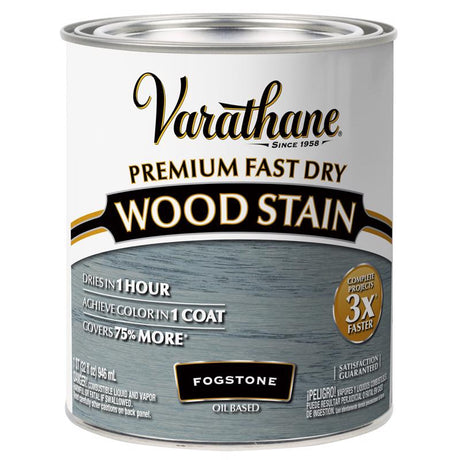 Varathane Fogstone Oil-Based Urethane Modified Alkyd Fast Dry Wood Stain 1 qt