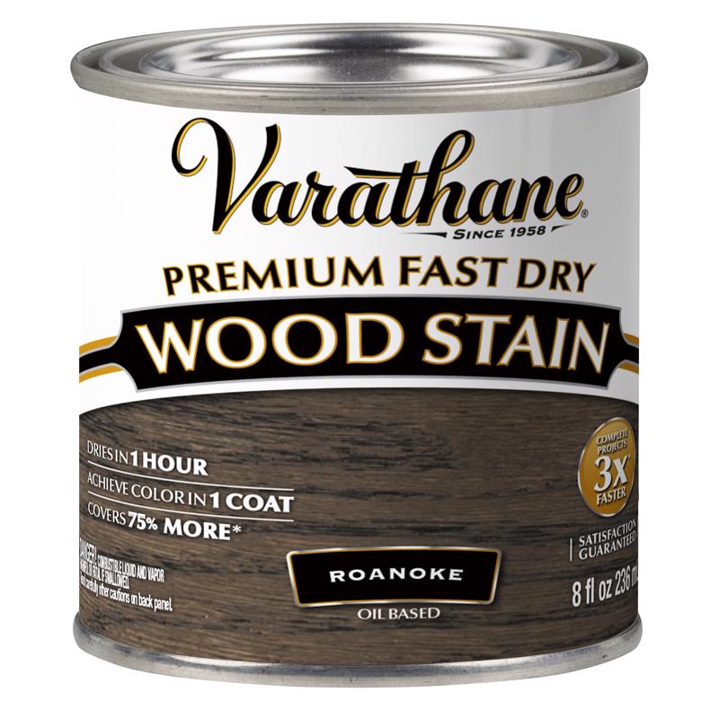 Varathane Roanoke Oil-Based Urethane Modified Alkyd Fast Dry Wood Stain 0.5 pt