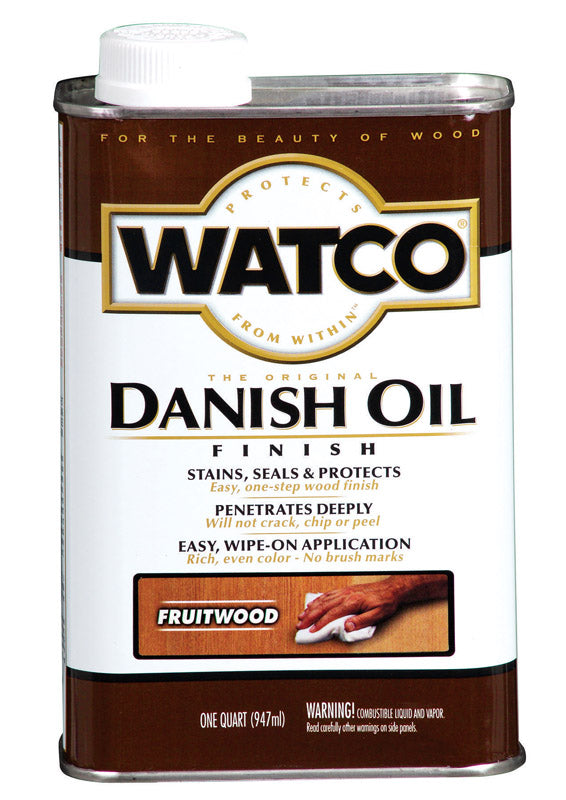 Watco Transparent Fruitwood Oil-Based Danish Oil 1 qt