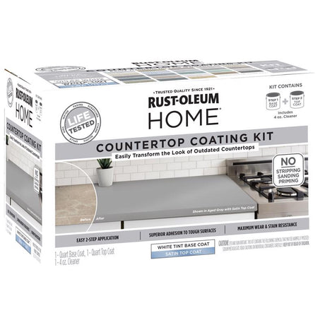 Rust-Oleum HOME Satin Tintable Base Acrylic Countertop Kit 1 qt
