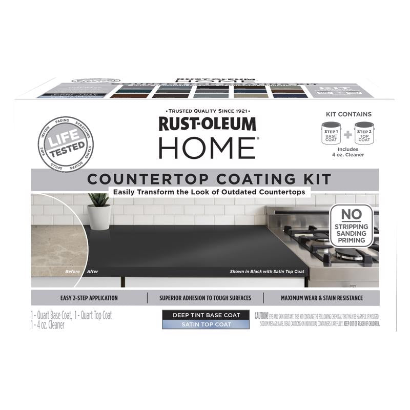Rust-Oleum HOME Satin Tintable Base Acrylic Countertop Kit 1 qt