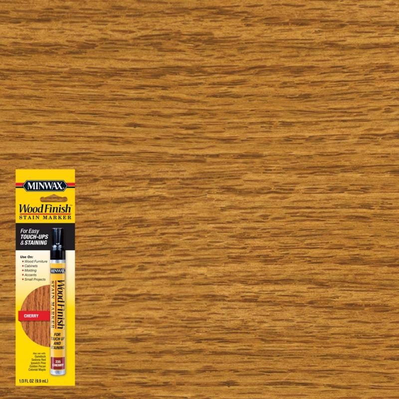 Minwax Wood Finish Stain Marker Semi-Transparent Cherry Oil-Based Stain Marker 0.33 oz