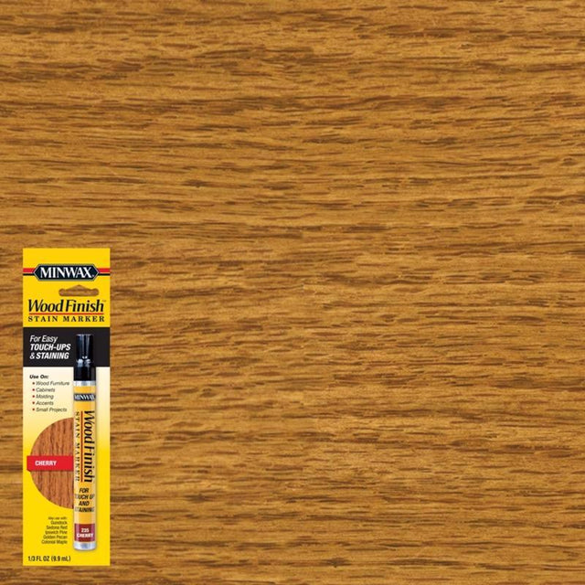 Minwax Wood Finish Stain Marker Semi-Transparent Cherry Oil-Based Stain Marker 0.33 oz